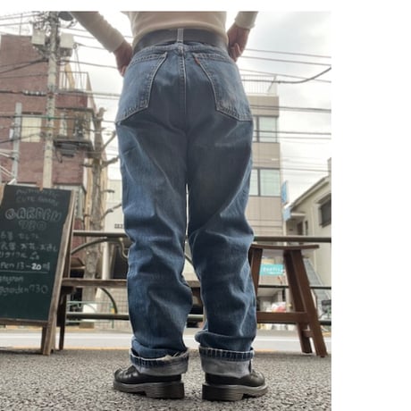 [USED] UK Levi's  ORANGE TAB（W32/L30）