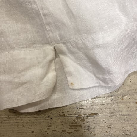 [USED] WHITE Linen ワンピース👗