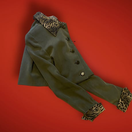[USED] SILK SHORT JACKET♡