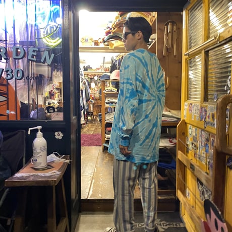 [USED] タイダイ ロンTee / BLUE