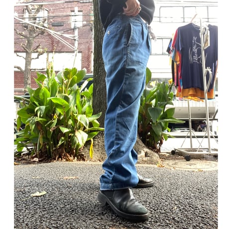 [USED] HANGTEN👣タック DENIM パンツ