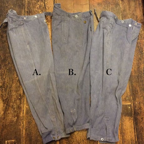 [USED] 50's スイス DENIM PANTS !
