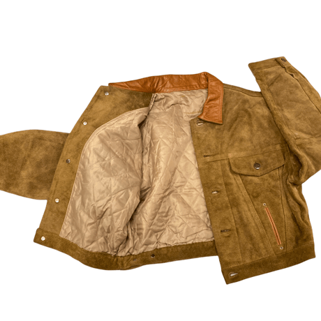 [USED] VINTAGE  SUEDE Gジャン