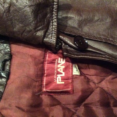 [USED] Real  Leatherトレンチコート