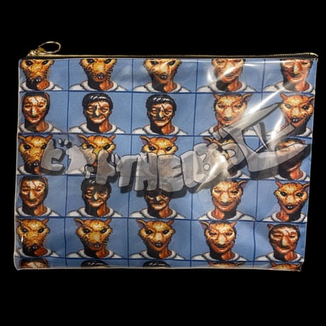 [BesideTheBag]ミュータント柄BIGBIG POUCH