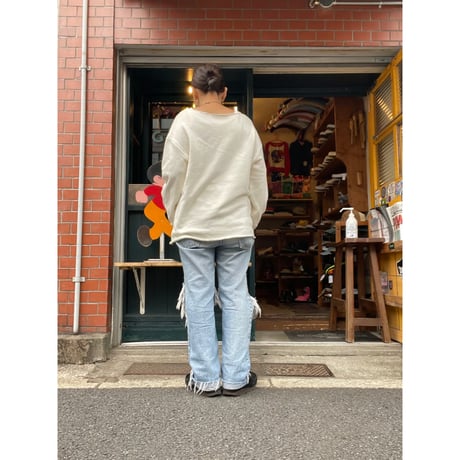 [SELECT] SWEDEN ボートネック パイル SWEAT (repro)