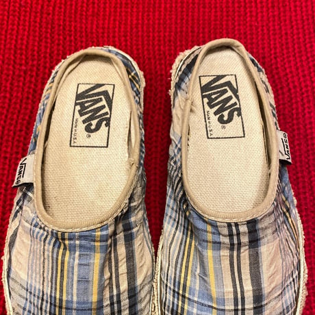 [USED] 90's VANS HEMP ミュール made in U.S.A
