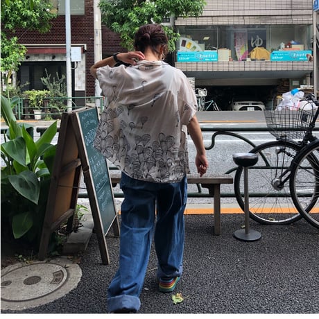 [USED]  Balloon柄シャツ