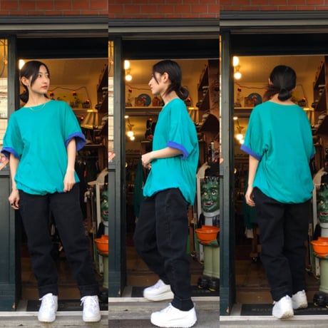 [USED] EURO vintage W face Tee
