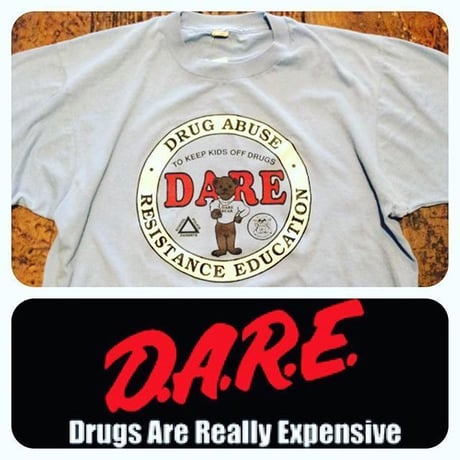 [USED] D.A.R.E くまちゃんTシャツ