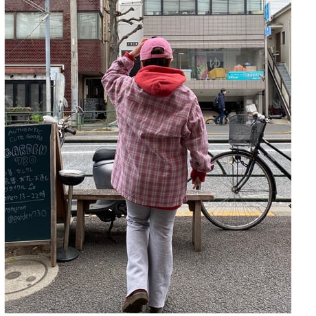 [USED] チェック❤️COTTONブルゾン