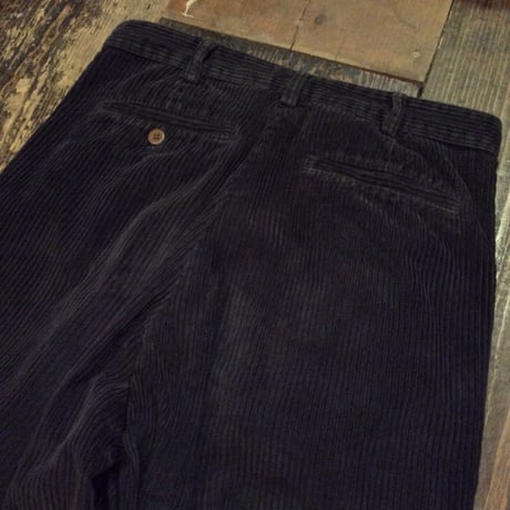 [USED] 太ウネ コーデュロイパンツ 2タック