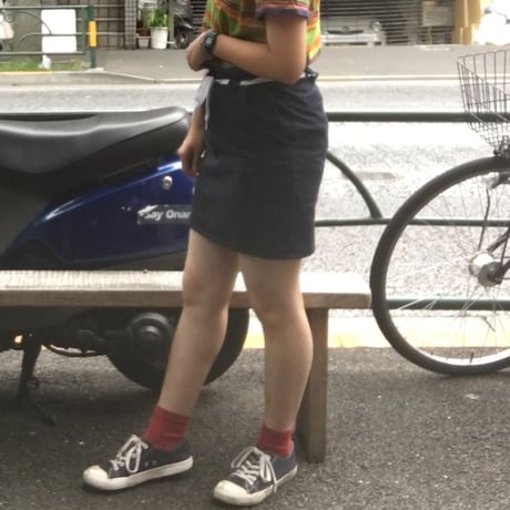 [GARDE-Nworks] ReMake Dickies BONTAN SKIRT Navy