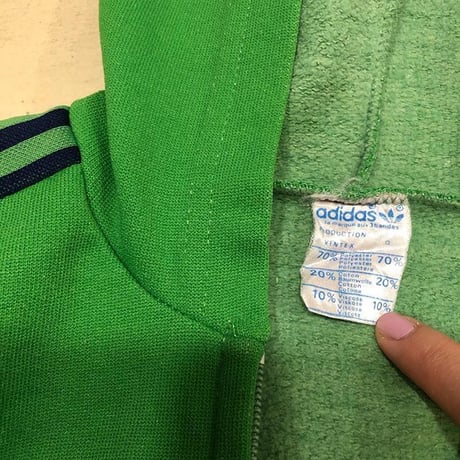 [USED]  Vintage CLUB adidas ショート丈パーカー