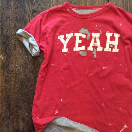 [USED] VINATAGE リバーシブルTee  "YEAH"