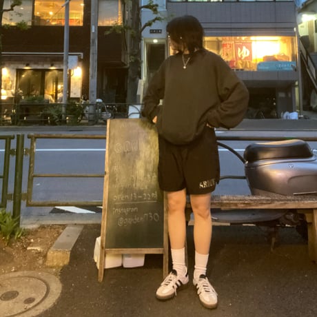 [USED] vintage BLACK ゆるSWEAT