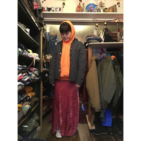 [USED] vintage ボーリング柄🎳⚡️カウチンニット