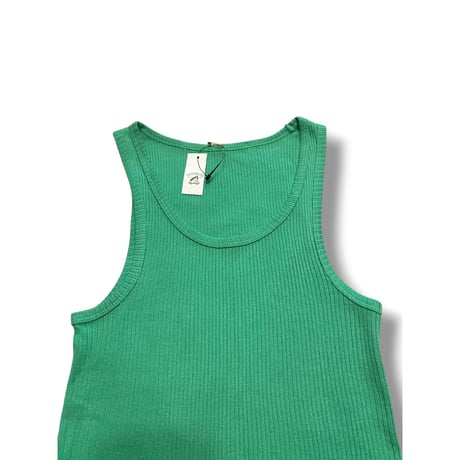 [USED] GREEN リブ タンクトップ