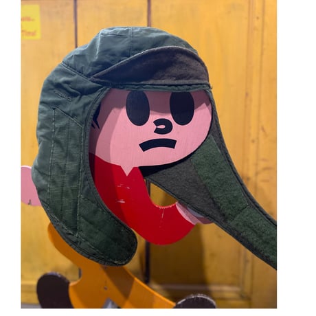 [USED] 70's US ヘルメットライナーCAP