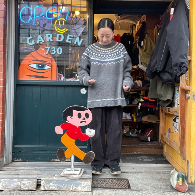 新品タグ付き✨セブンテン ジャガード ニット ノルディック柄 バルーンスリーブ DLARGE.JPG