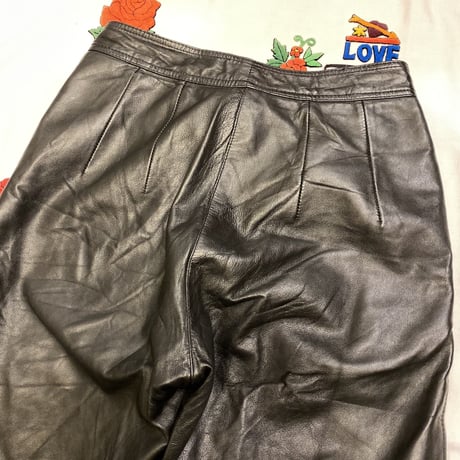 [USED] EURO  LEATHER PANTS♡