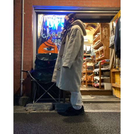 [USED] OLD L.L.Bean WHITE ダッフルコート