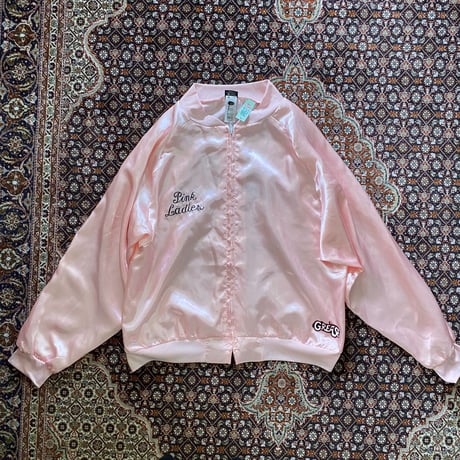 [USED] "Grease"  Pink Ladies サテンジャケット