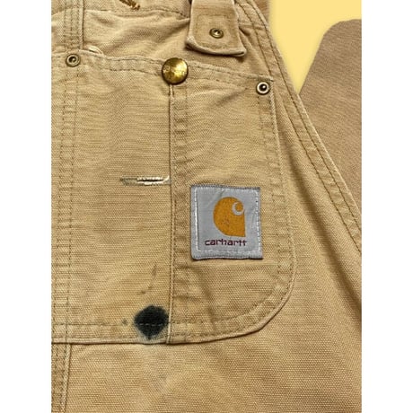 [USED] carhartt ダック地 オーバーオール