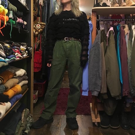 [USED] Vintage Sweden タックパンツ
