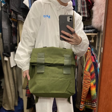 [DEADSTOCK] デンマーク MILITARY BAG リュック&メッセンジャー