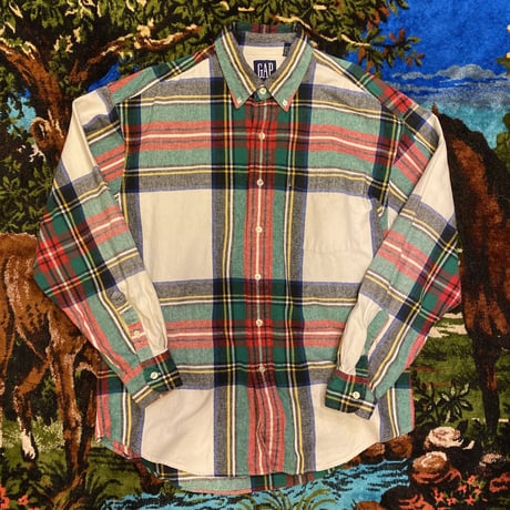 [USED]  90's GAP チェックシャツ♡