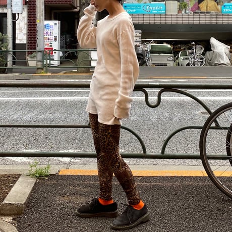 [USED] レオパードベロアレギンス♡