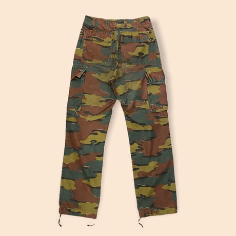 [USED] BELGIE CAMO CARGO PANTS！