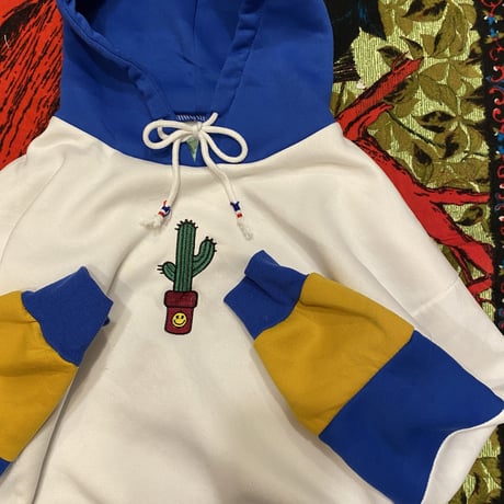 [USED] ニコちゃんサボテンPARKA☺︎🌵