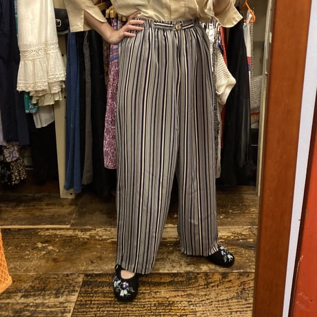 [USED] made in U.S.A. ストライプ EASY PANTS！