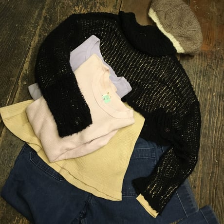 [USED] ふんわり透かし編み♡KNIT