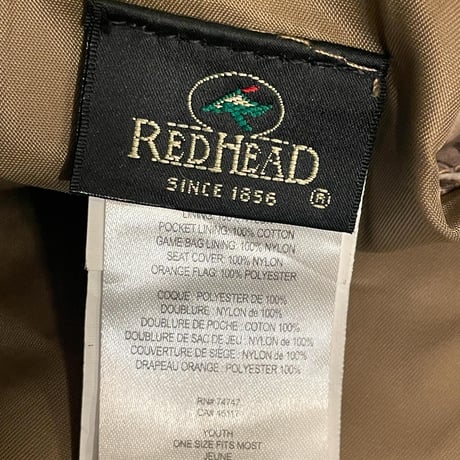 [USED] REDHEAD ハンティングベスト
