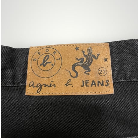[USED]アニエス.b JEANS Black!