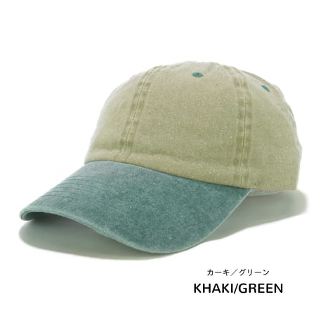 [SELECT] COTTON ピグメント 2tone CAP