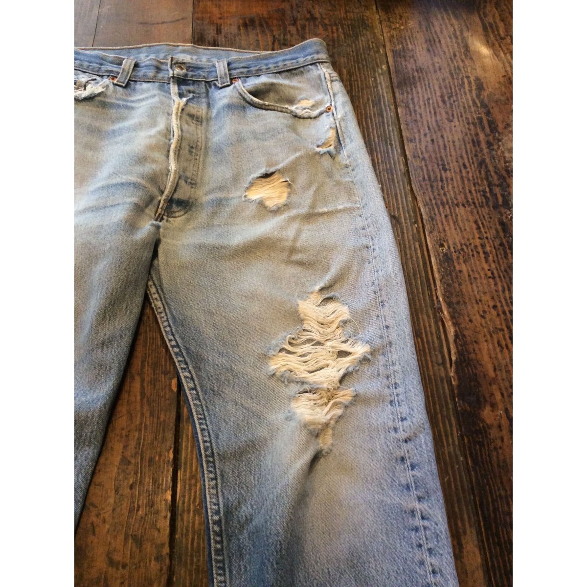 USED] Levis 501ダメージデニム | garden730