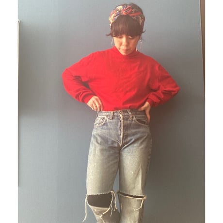 [USED] CASH WOOL❤️タートルニット