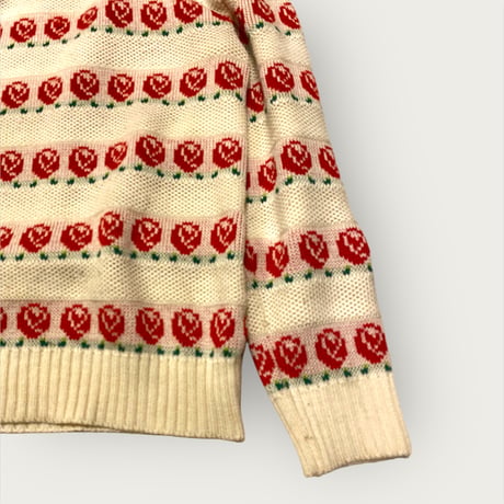 [USED] かわいい！🌹のニット