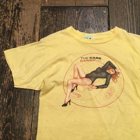 [USED] Vintage THE CARS CANDY-O Tee
