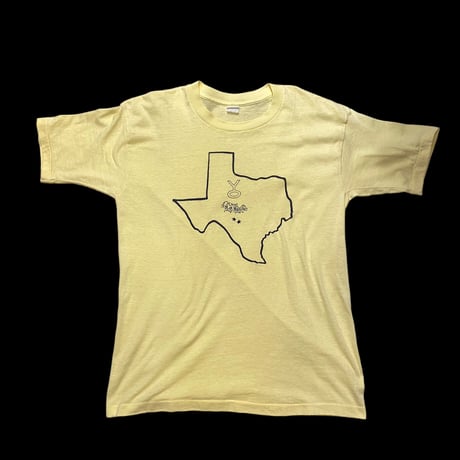 [USED] vintage TEXAS PRINT tee