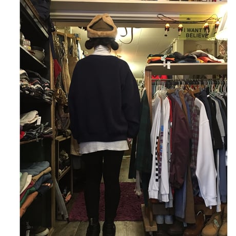 [USED] vintage  耳あて付きCAP