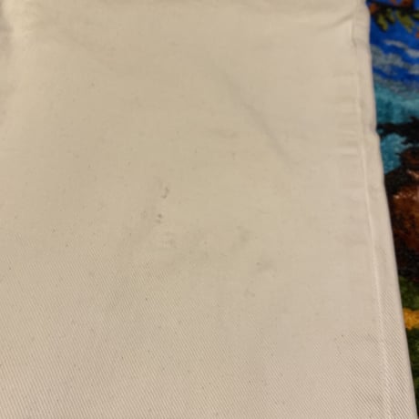 [USED] "POLO JEANS" WHITE DENIM！