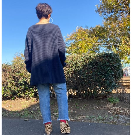 [USED] Ralph Laurenざっくりニット