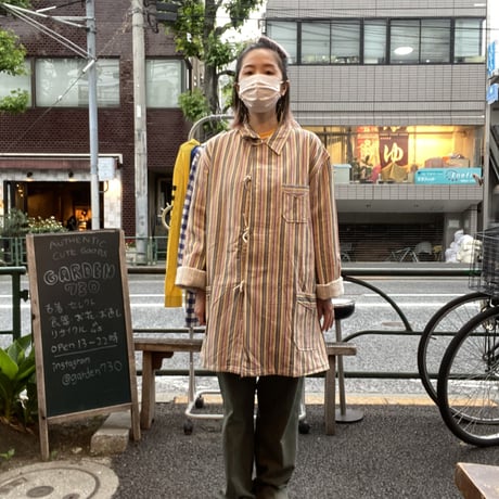 [DEADSTOCK]Stripe Sleeping SHIRTS