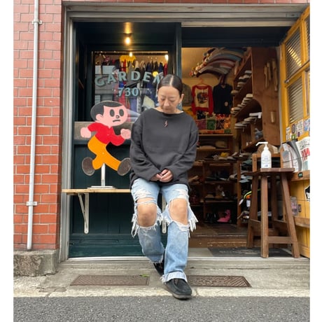 [SELECT] SWEDEN ボートネック パイル SWEAT (repro)