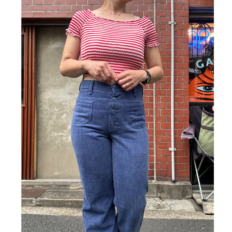 [USED] シャーリング TOPS